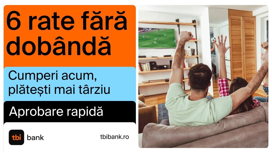 Rate fără dobândă prin TBI Bank